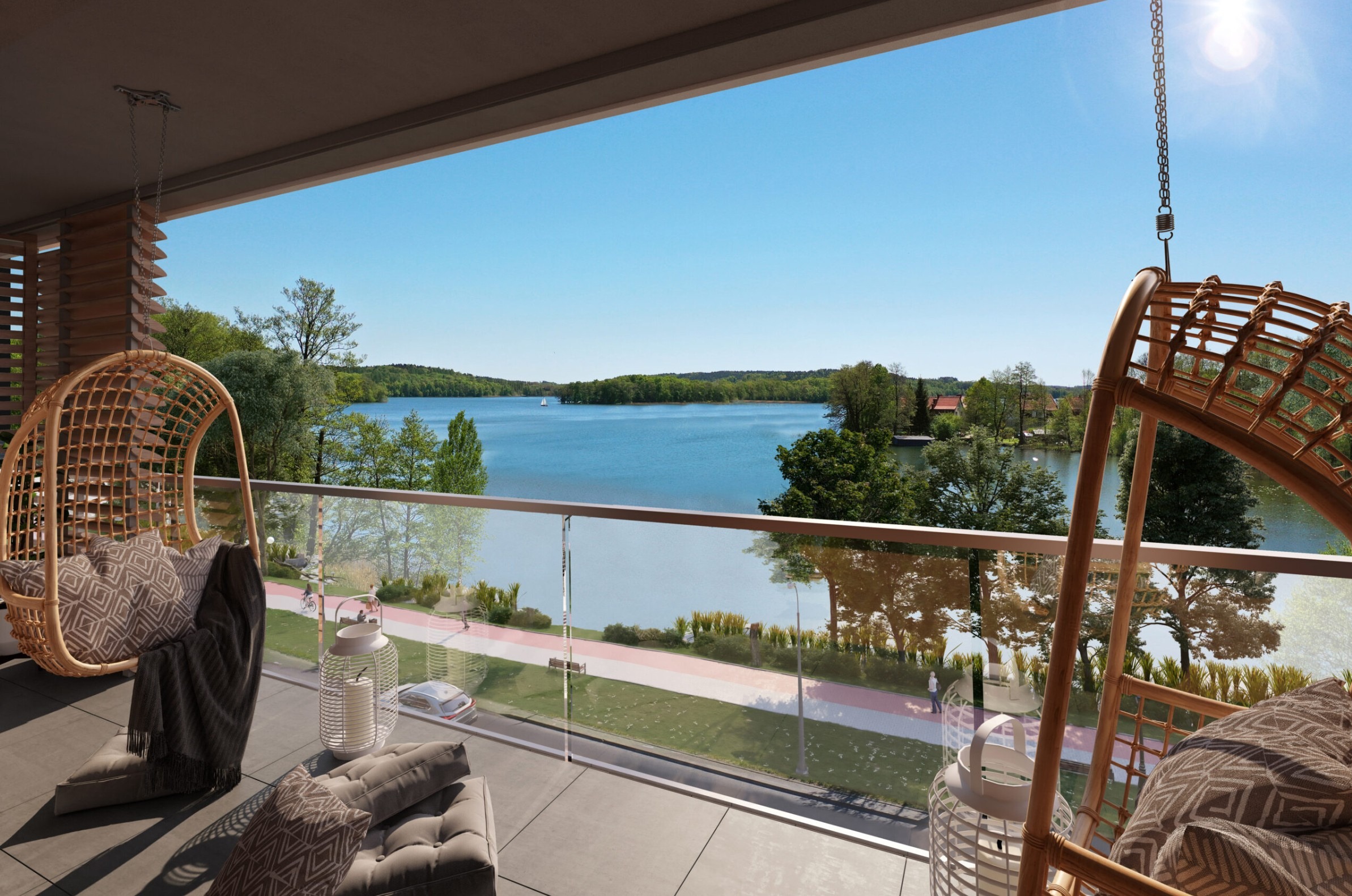 Nowe apartamenty w Mrągowie – dlaczego kupujący z rynku pierwotnego kierują wzrok nad Czos?